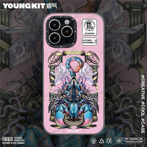گارد طرح برج عقرب iPhone 13 Pro Max مارک YOUNGKIT مدل SCORPIO