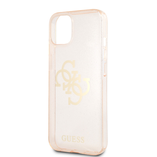 گارد ژله ای اکلیلی iPhone 13 مدل Guess TPU Full Glitter 4G Logo