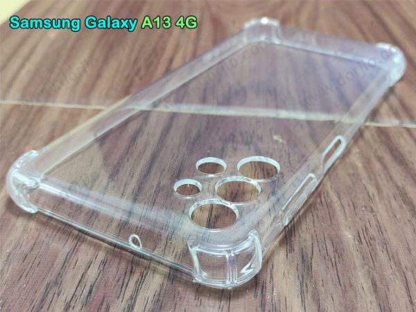 گارد ژله ای ضد ضربه شفاف با پوشش دوربین سامسونگ Galaxy A13 4G