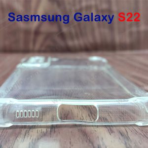 گارد ژله ای ضد ضربه شفاف با پوشش دوربین سامسونگ Galaxy S22