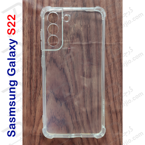 گارد ژله ای ضد ضربه شفاف با پوشش دوربین سامسونگ Galaxy S22