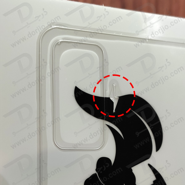 برچسب شفاف پشت شیائومی Poco F4 GT