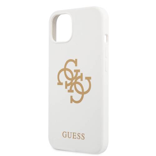گارد سیلیکونی طرح لوگو iPhone 13 Mini مدل Guess Big 4G With Logo Print