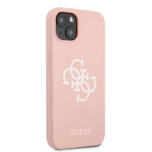 گارد سیلیکونی طرح لوگو iPhone 13 Mini مدل Guess Big 4G With Logo Print