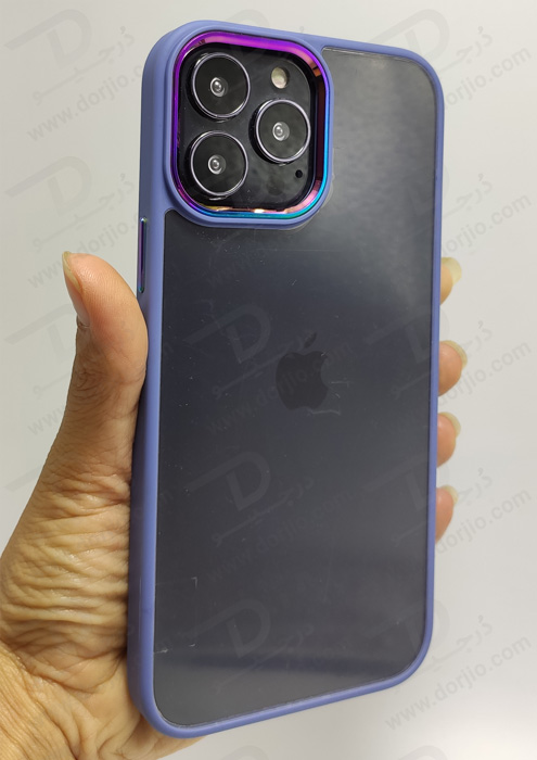 گارد شفاف فریم رنگی متال لنز آیفون 13 پرو - iPhone 13 Pro
