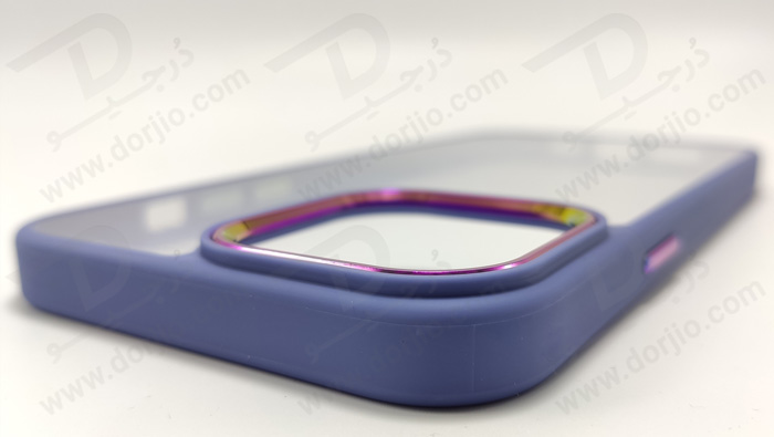 گارد شفاف فریم رنگی متال لنز آیفون 13 پرو - iPhone 13 Pro