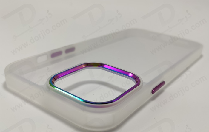 گارد شفاف فریم رنگی متال لنز آیفون 13 پرو مکس - iPhone 13 Pro Max