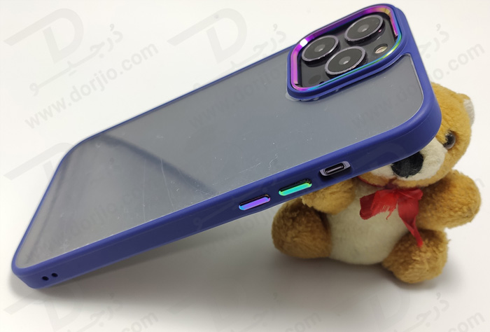 گارد شفاف فریم رنگی متال لنز آیفون 13 پرو مکس - iPhone 13 Pro Max