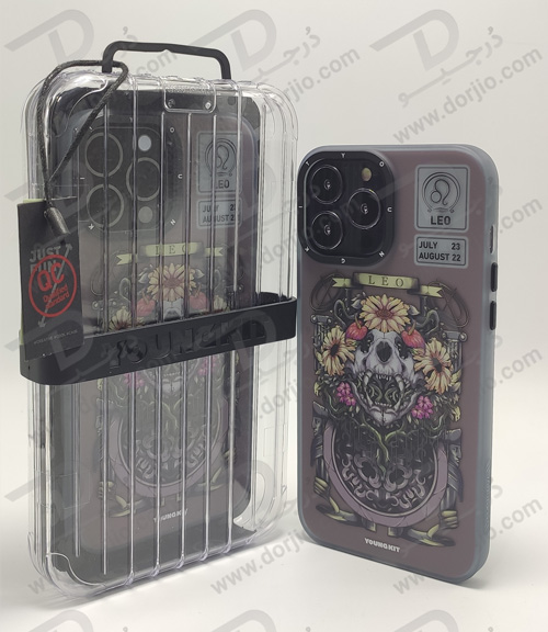 گارد طرح برج اسد iPhone 13 Pro Max مارک YOUNGKIT مدل LEO