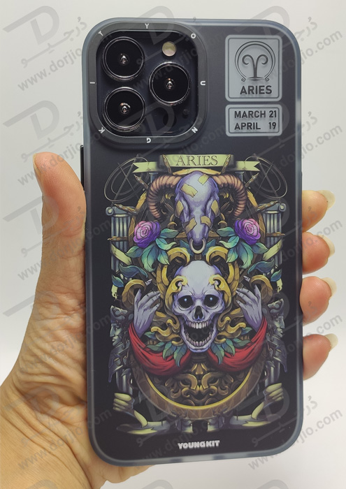 گارد طرح برج حمل iPhone 13 Pro Max مارک YOUNGKIT مدل ARIES گارد طرح برج حمل iPhone 13 Pro Max مارک YOUNGKIT مدل ARIES