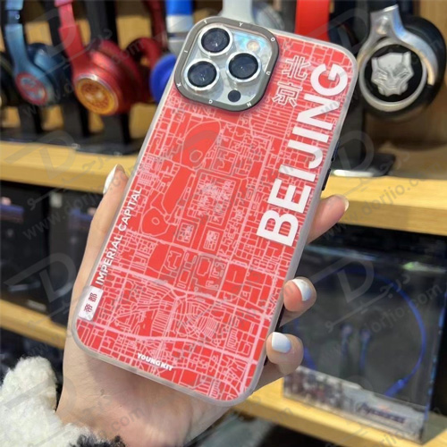 گارد طرح پکن iPhone 13 Pro Max مارک YOUNGKIT مدل BEIJING