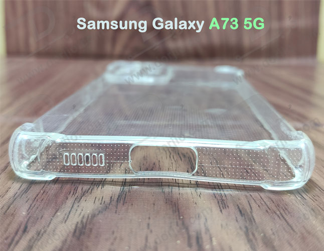 گارد ژله ای ضد ضربه شفاف با پوشش دوربین سامسونگ Galaxy A73 5G