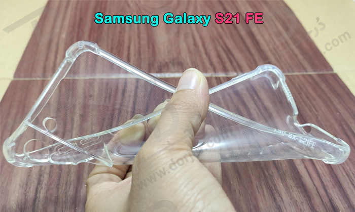گارد ژله ای ضد ضربه شفاف با پوشش دوربین سامسونگ Galaxy S21 FE