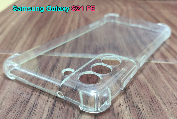 گارد ژله ای ضد ضربه شفاف با پوشش دوربین سامسونگ Galaxy S21 FE