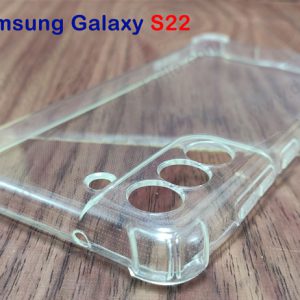 گارد ژله ای ضد ضربه شفاف با پوشش دوربین سامسونگ Galaxy S22