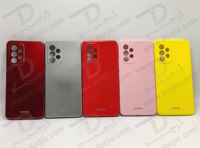 گارد ژله‌ای رنگ ثابت مخصوص گوشی Galaxy A52 4G-5G مارک GRIFEIN