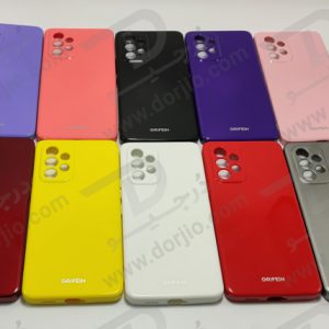 گارد ژله‌ای رنگ ثابت مخصوص گوشی Galaxy A53 5G مارک GRIFEIN