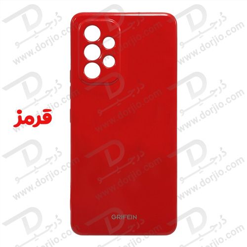 گارد ژله‌ای رنگ ثابت مخصوص گوشی Galaxy A53 5G مارک GRIFEIN