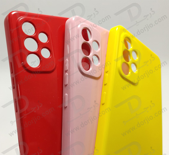 گارد ژله‌ای رنگ ثابت مخصوص گوشی Galaxy A73 5G مارک GRIFEIN