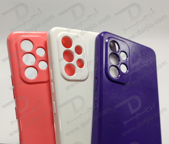 گارد ژله‌ای رنگ ثابت مخصوص گوشی Galaxy A73 5G مارک GRIFEIN