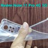 گارد ژله‌ای ضد ضربه شفاف با پوشش دوربین شیائومی Redmi Note 11 Pro 4G-5G