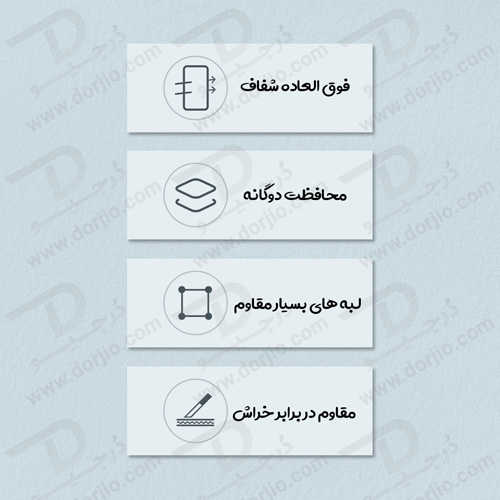 قاب ژله ای نیلکین سری آیفون 14 برند نیلکین مدل Nature TPU Pro