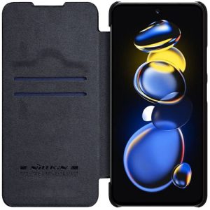 خرید کیف چرمی نیلکین شیائومی Poco X4 GT مدل Qin Case