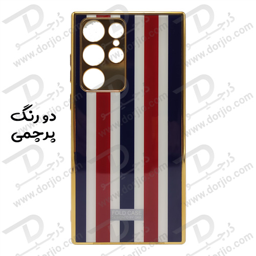 خرید گارد طرح دار پشت گلس سامسونگ Galaxy S22 Ultra مارک GKK
