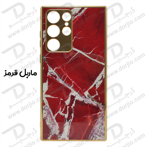 خرید گارد طرح دار پشت گلس سامسونگ Galaxy S22 Ultra مارک GKK