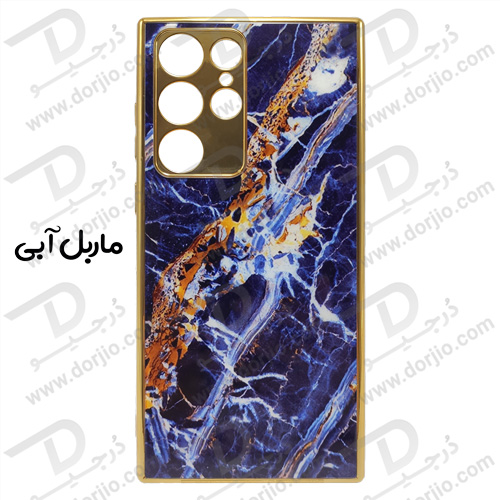 خرید گارد طرح دار پشت گلس سامسونگ Galaxy S22 Ultra مارک GKK