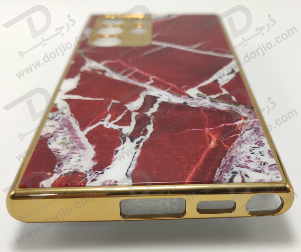 خرید گارد طرح دار پشت گلس سامسونگ Galaxy S22 Ultra مارک GKK