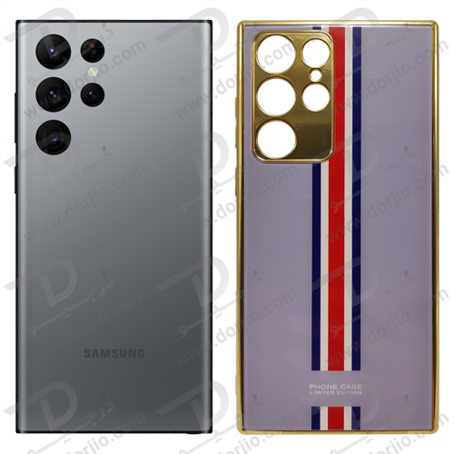 گارد طرح پرچم سامسونگ Galaxy S22 Ultra مارک GKK کد 3