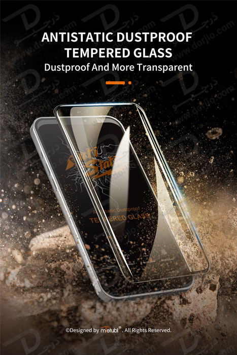 خرید گلس شیشه ای Anti Static گوشی iPhone 14 Pro مارک Mietubl
