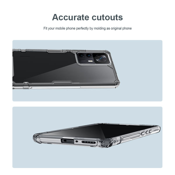 خرید گارد شفاف نیلکین Xiaomi Redmi K50 Ultra مدل Nature TPU Pro