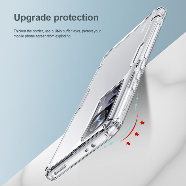 خرید گارد شفاف نیلکین Xiaomi Redmi K50 Ultra مدل Nature TPU Pro