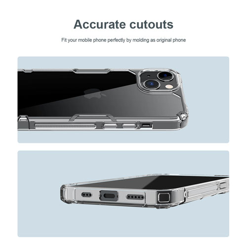 خرید گارد شفاف نیلکین iPhone 14 Plus مدل Nature TPU Pro