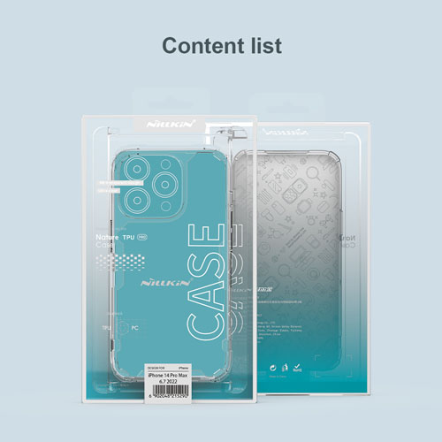 خرید گارد شفاف نیلکین iPhone 14 Pro مدل Nature TPU Pro