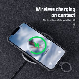 خرید گارد ضد ضربه رینگ استند دار نیلکین iPhone 13 Pro مدل CamShield Armor Pro Case