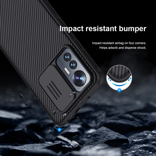 خرید گارد ضد ضربه نیلکین شیائومی Xiaomi 12 Lite مدل Camshield Pro Case
