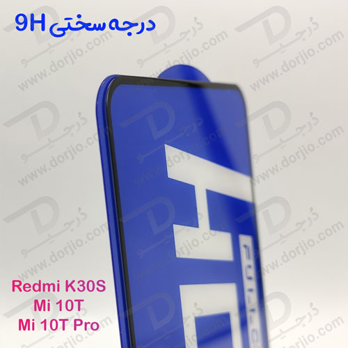 خرید گلس شیشه ای HD Plus تمام صفحه Xiaomi Mi 10T مارک LITO