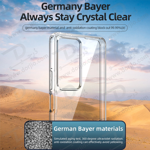 خرید قاب ژله ای شفاف شیائومی Poco F4 - درجیو