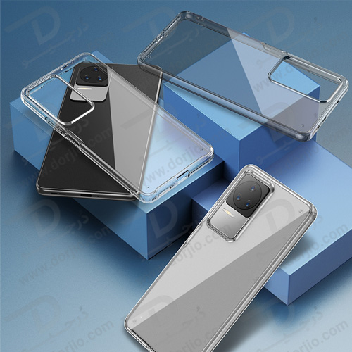 خرید قاب ژله ای شفاف شیائومی Poco F4 - درجیو