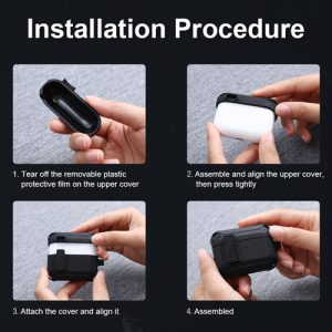 خرید کاور ضد ضربه نیلکین ایرپادز AirPods Pro مدل Bounce