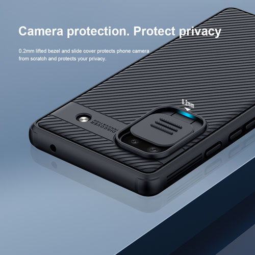 خرید گارد ضد ضربه نیلکین گوگل Pixel 6A مدل Camshield Pro Case