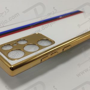خرید گارد طرح BMW سری M سفید سامسونگ Galaxy S22 Ultra مارک GKK