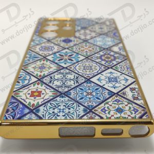 خرید گارد طرح کاشی سنتی سامسونگ Galaxy S22 Ultra مارک GKK