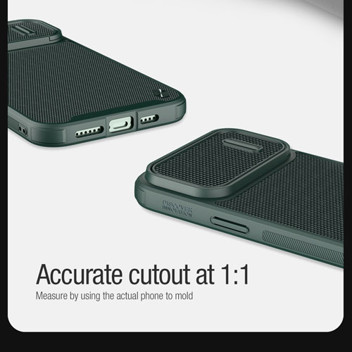 گارد محافظ با کشویی دوربین نیلکین iPhone 13 Pro مدل Textured Case S