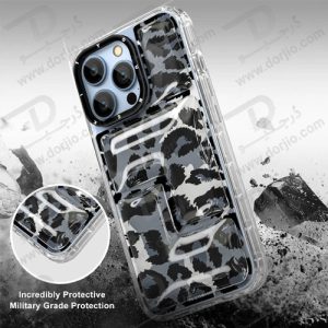 خرید قاب محافظ iPhone 13 Pro Max مارک YOUNGKIT طرح Leopard کد 2