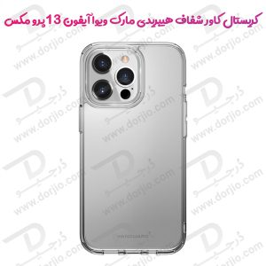 کریستال کاور هیبریدی شفاف ضد ضربه iPhone 13 Pro Max مارک Viva Madrid Maximus VanGuard