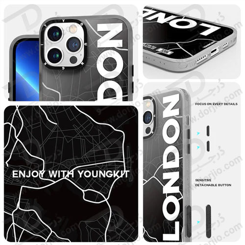 گارد طرح پاریس iPhone 13 Pro مارک YOUNGKIT